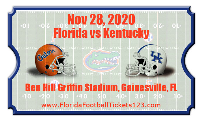 Florida Gators vs Kentucky Wildcats Football Tickets  09/12/20