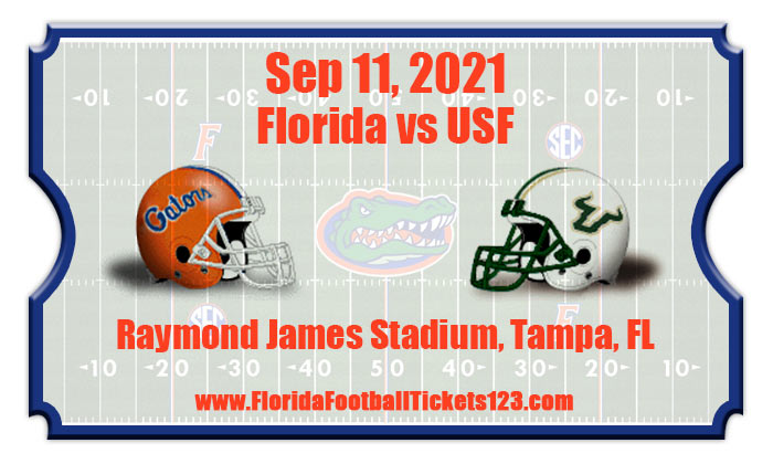 Florida Gators vs USF Bulls Football Tickets  09/11/21