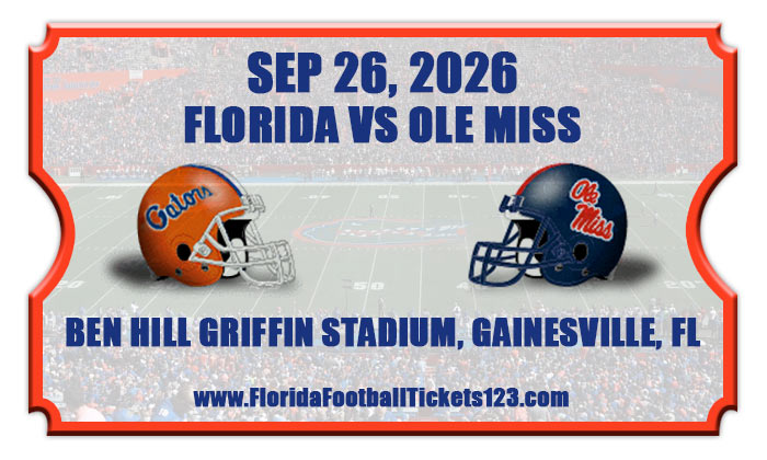 2026 Florida Vs Ole Miss